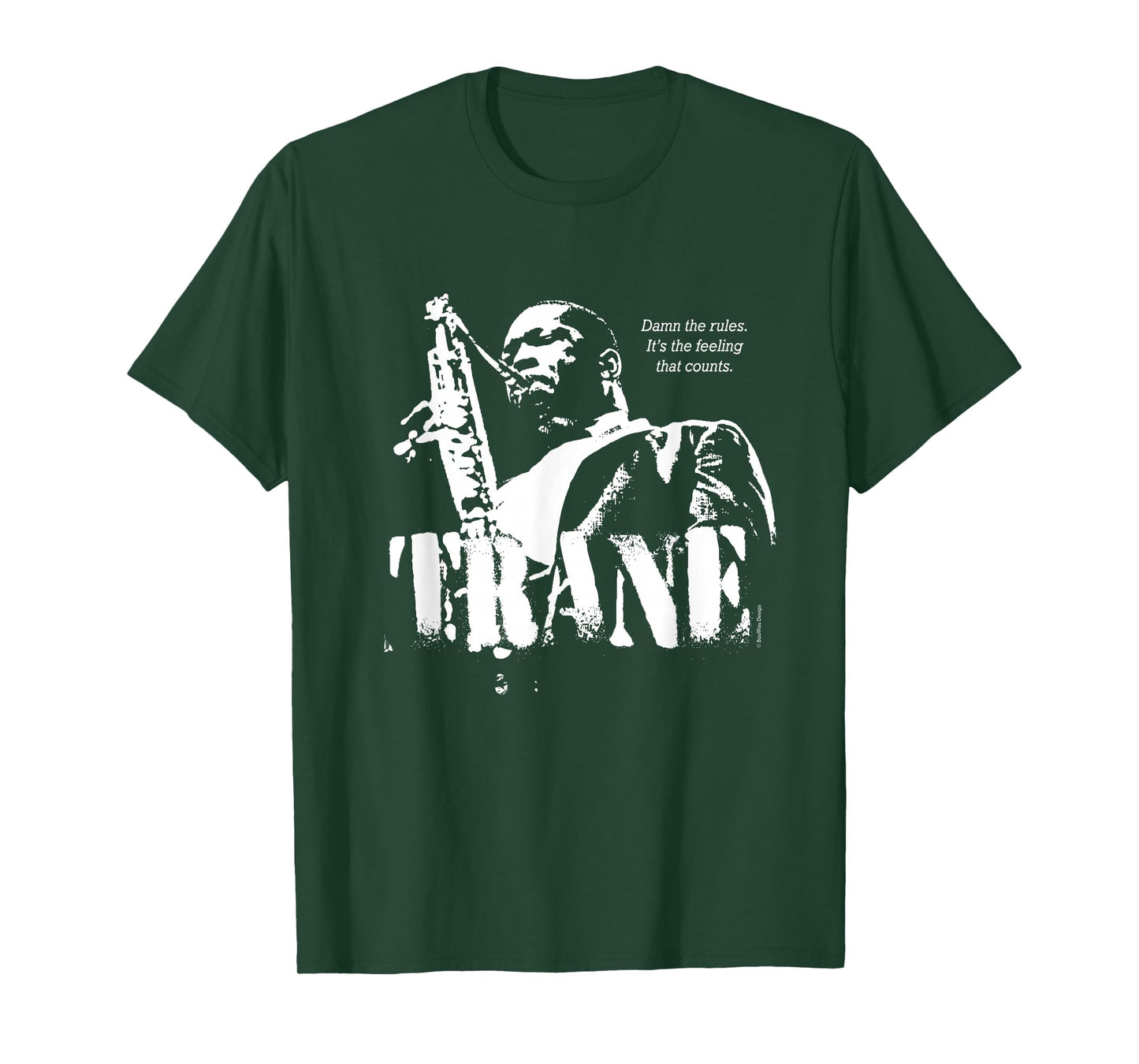 Coltrane Jazz Wisdom Saxophonist Musician (1-Color) T-Shirt