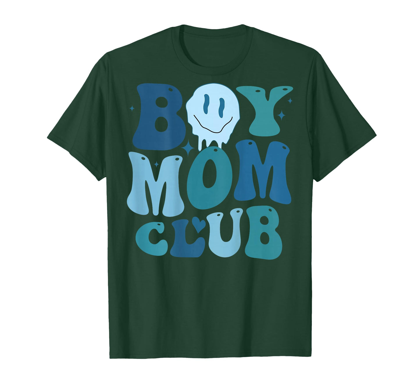 Boy Mom Club (on Back) T-Shirt