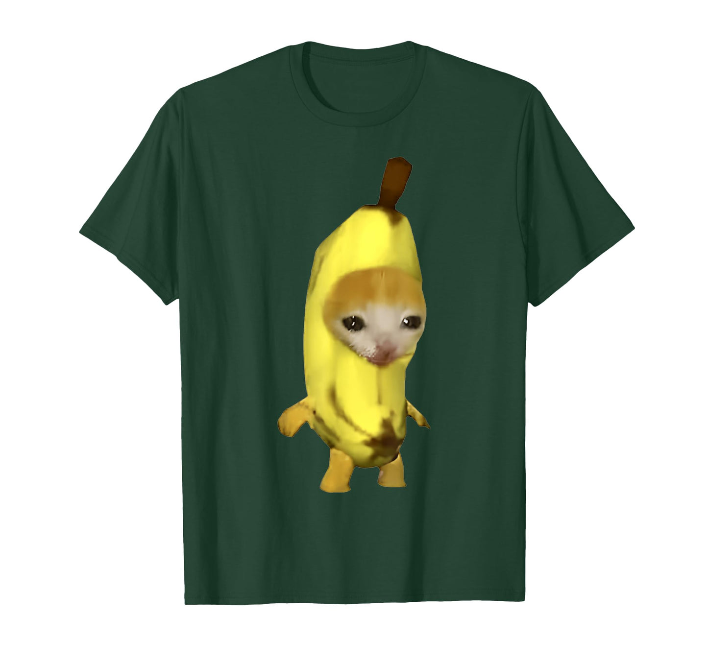 Funny Cute Banana Cat Happy Bananacat Meme Men Women Girls Kids T-Shirt