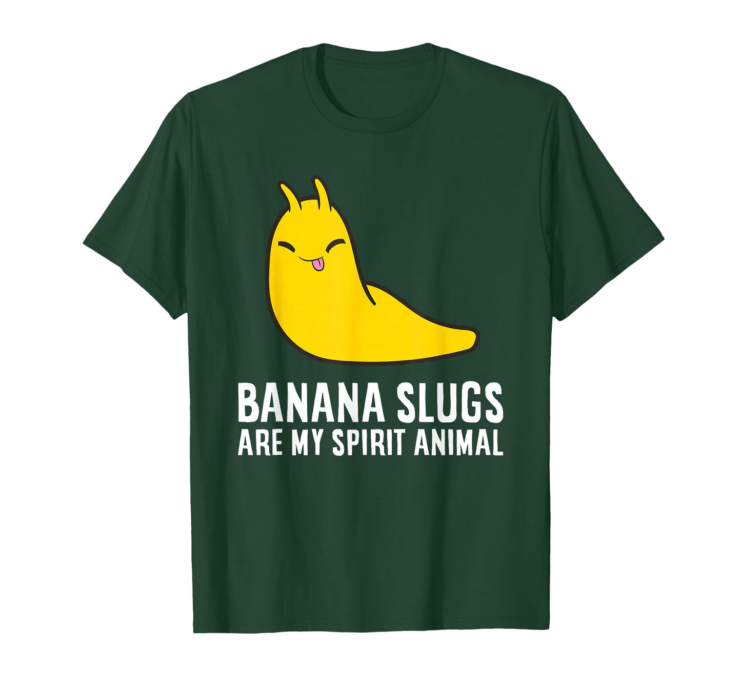 Banana Slugs Are My Spirit Animal Banana Slug Lover T-Shirt
