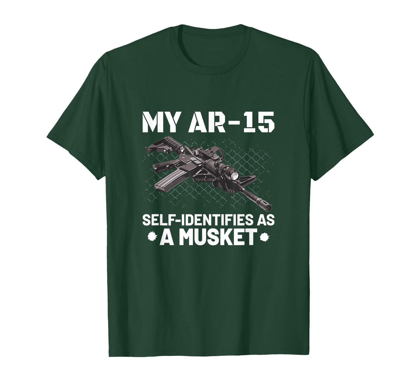 My AR-15 Self-Identifies As A Musket T Shirt T-Shirt