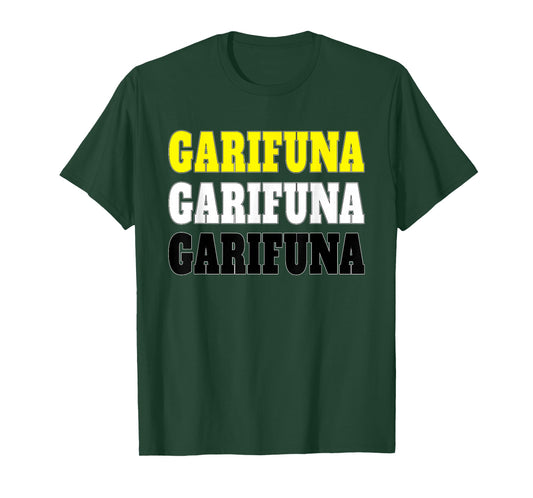 Garifuna Love Garinagu Afro Caribbean Garifuna Flag T-Shirt