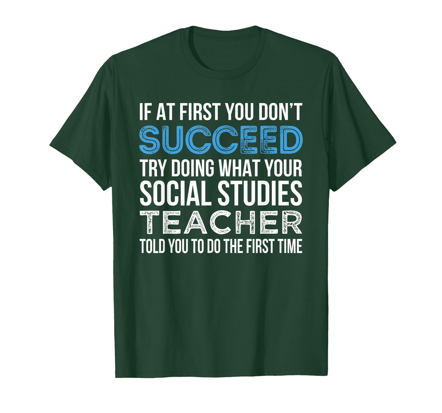 Social Studies Teacher Gift Funny Men Women T-Shirt