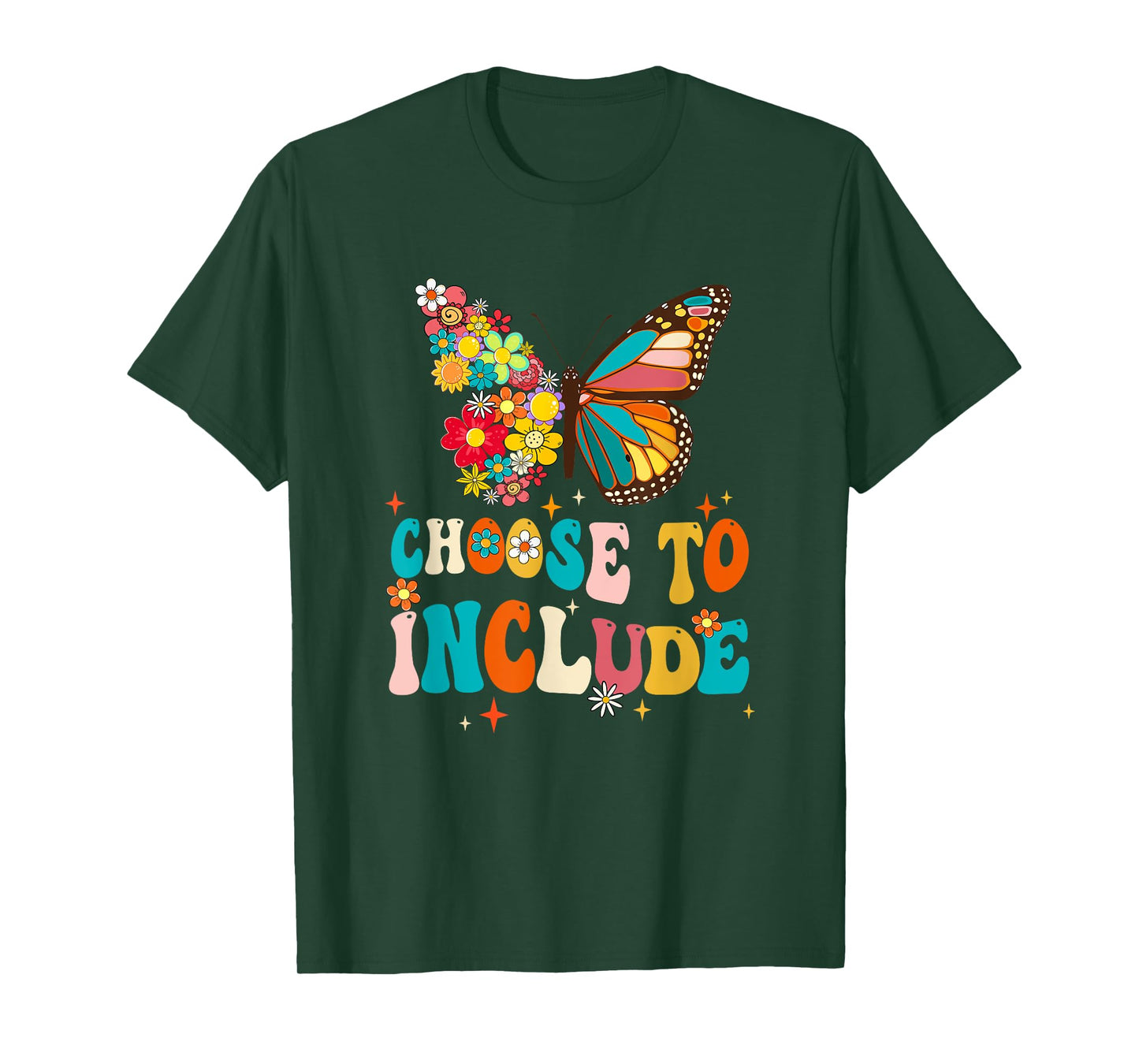 Choose To Include Teacher Special Education Autism Awareness T-Shirt