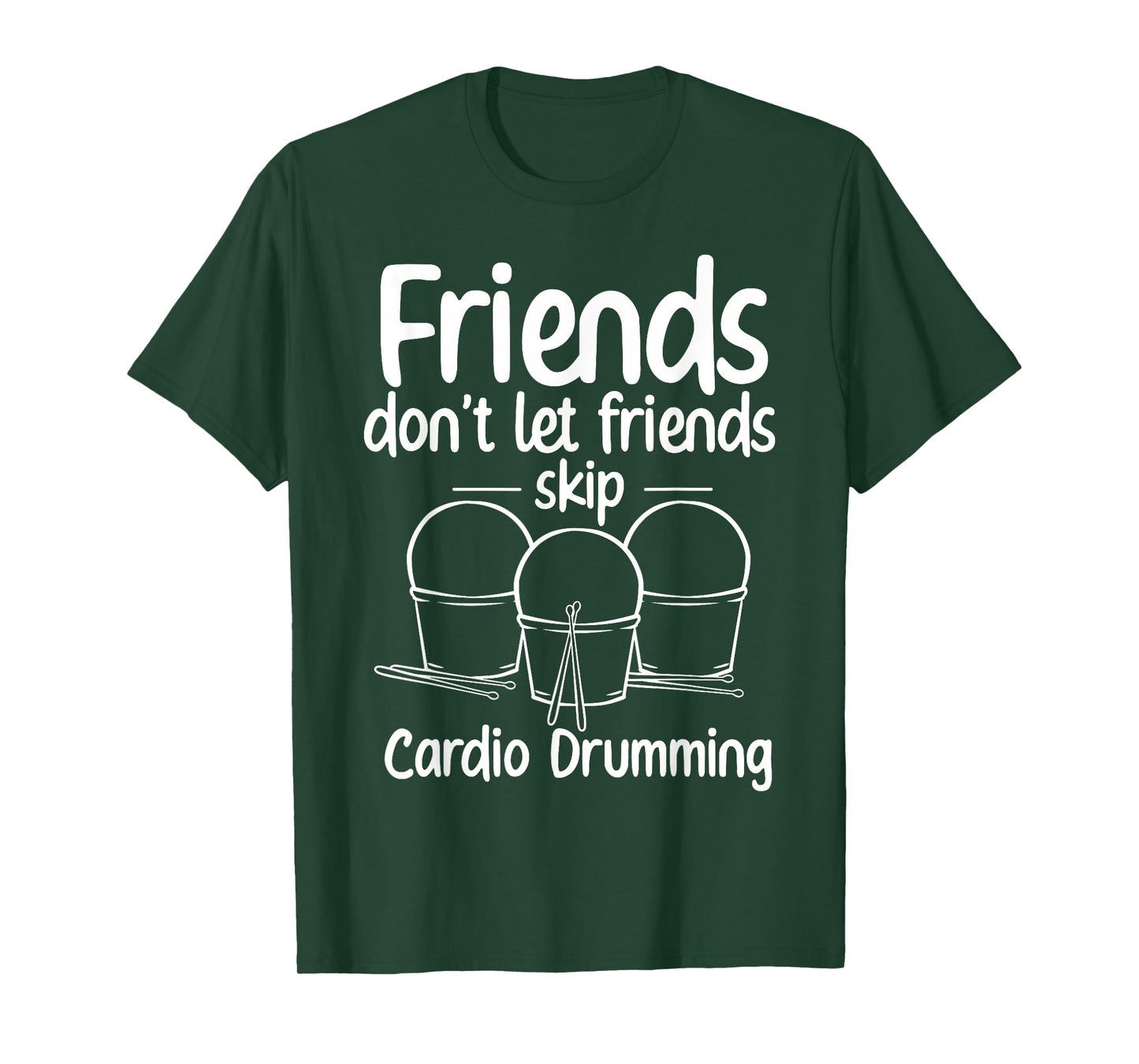 Cardio Drumming Gym Fitness Class Workout T-Shirt
