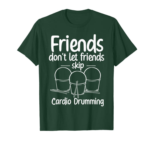 Cardio Drumming Gym Fitness Class Workout T-Shirt
