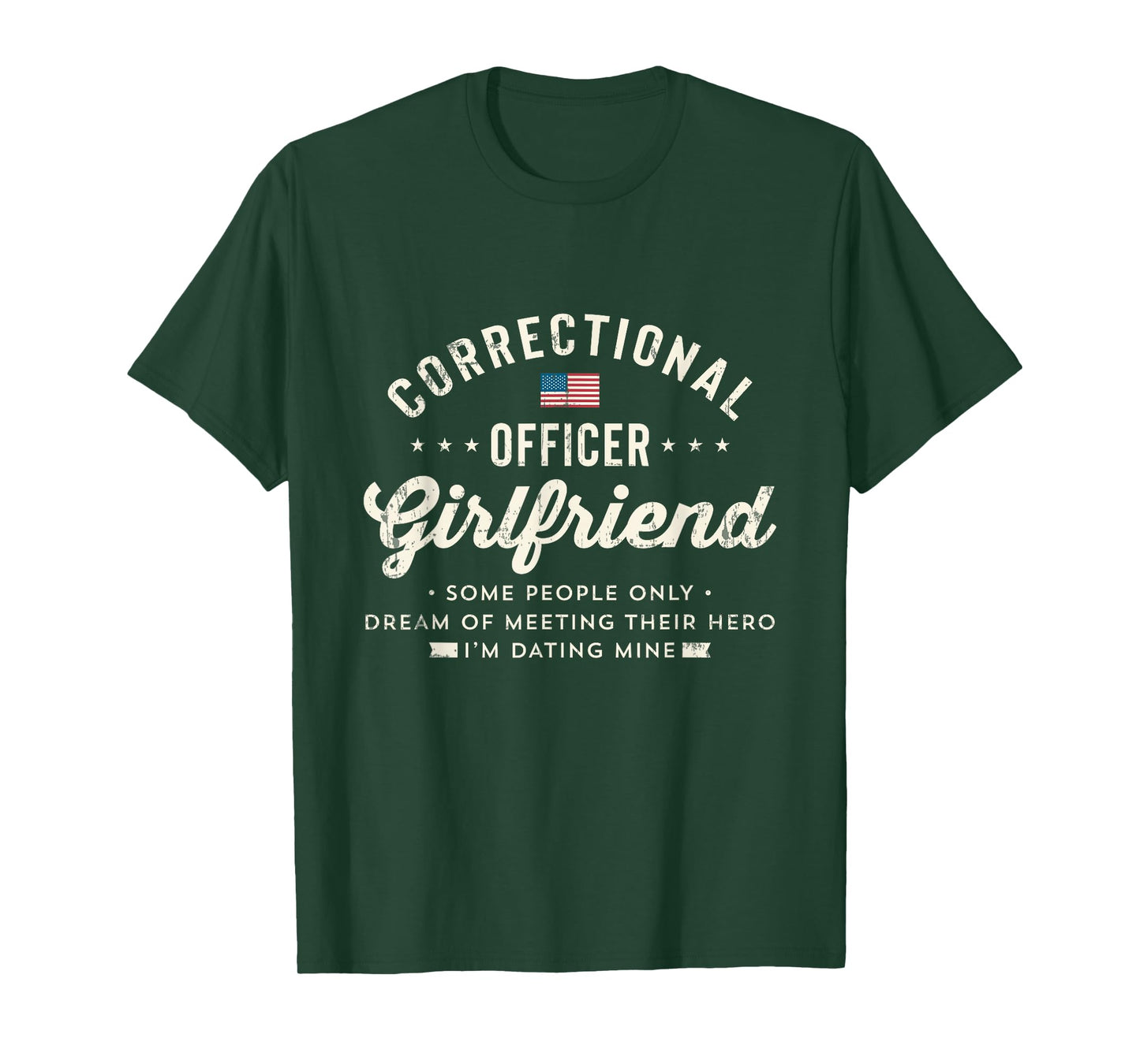 Correctional Officer Girlfriend Funny Gift Tshirt