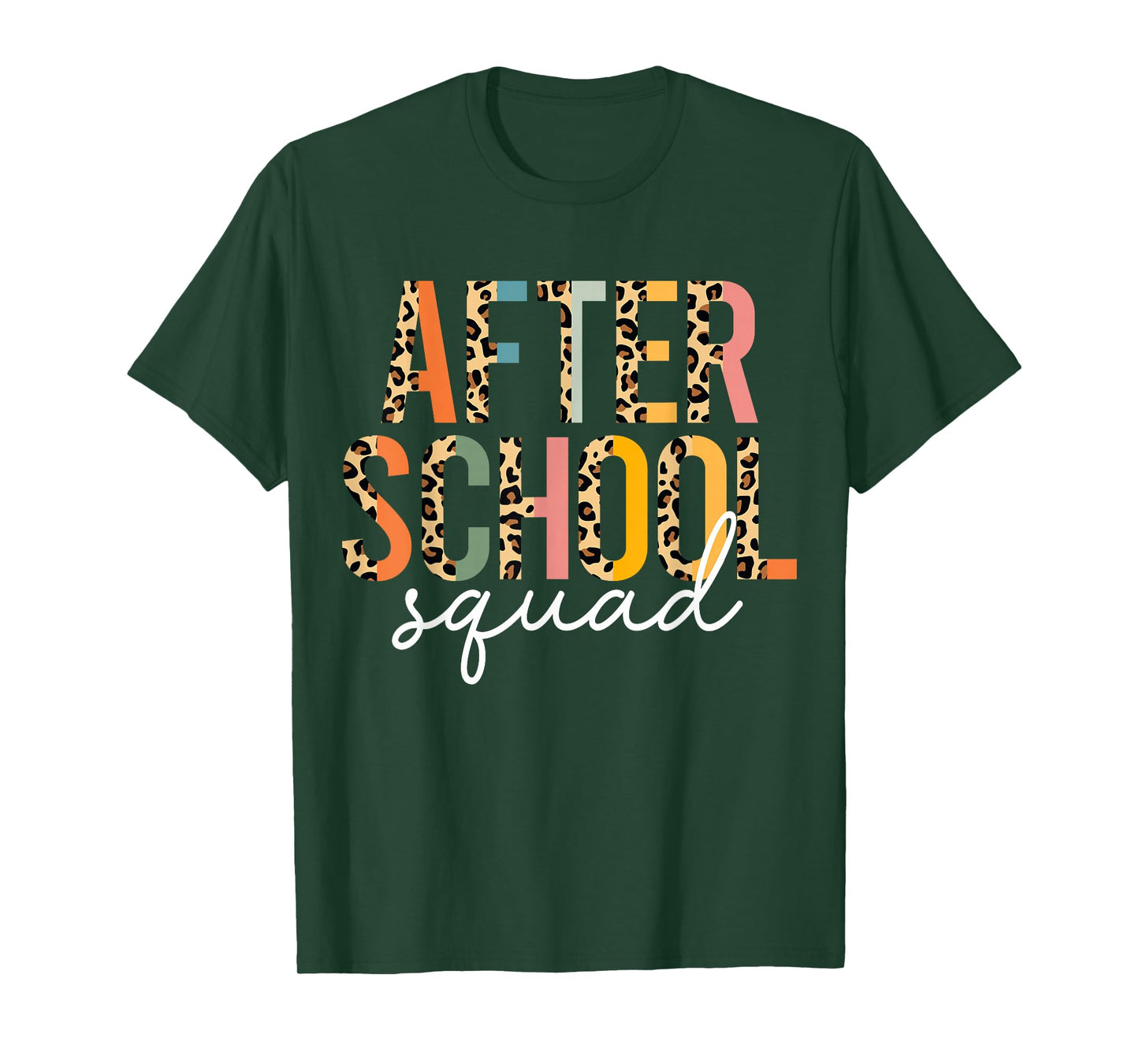 After School Squad Cute After School Program Staff T-Shirt