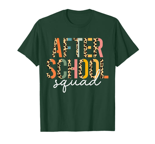 After School Squad Cute After School Program Staff T-Shirt
