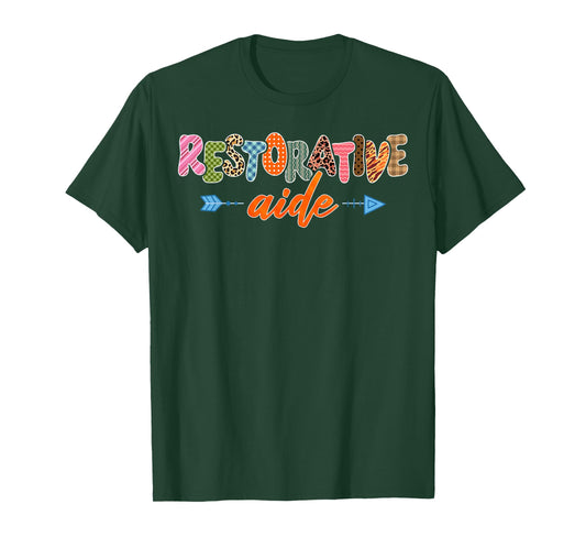 Cute Restorative Aide Appreciation T-Shirt