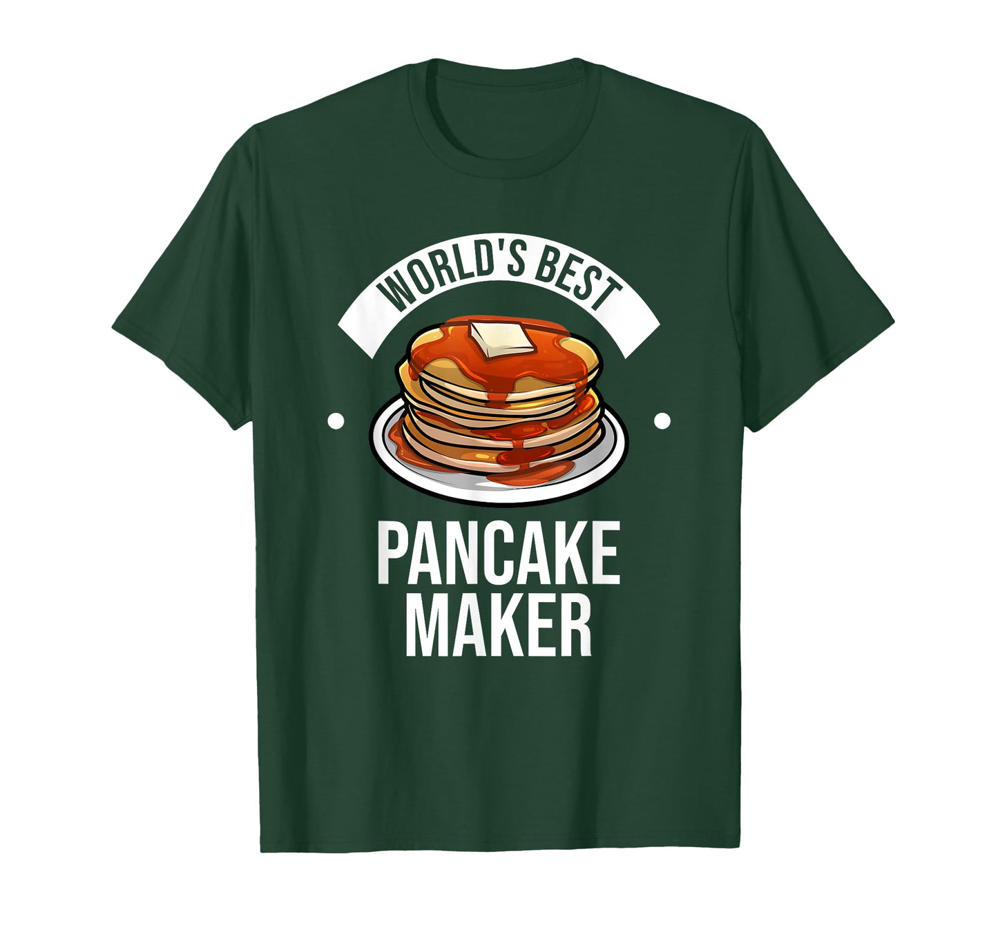 Cute Pancake Design For Men Women Pancake Maker Dessert Food T-Shirt