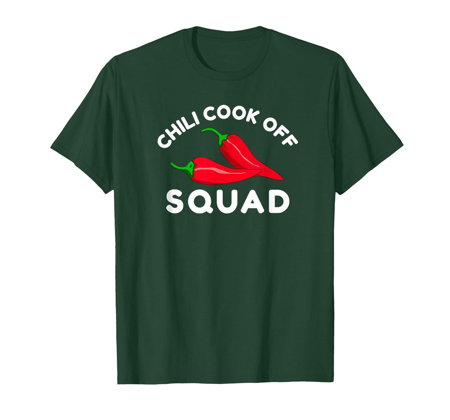 Chili Cook Off Squad Chili Contest With Red Pepper T-Shirt