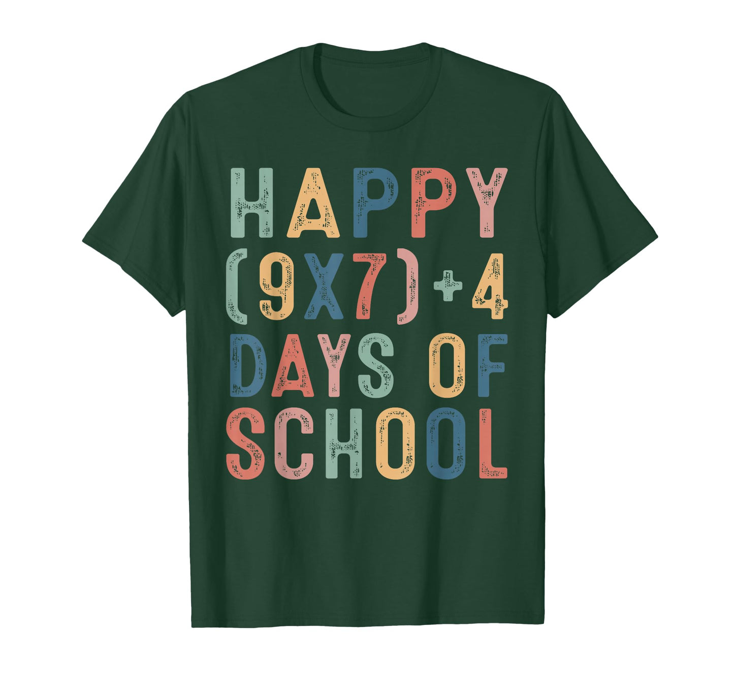 Math Formula 67 Days of School Funny Math Teacher 67th Day T-Shirt