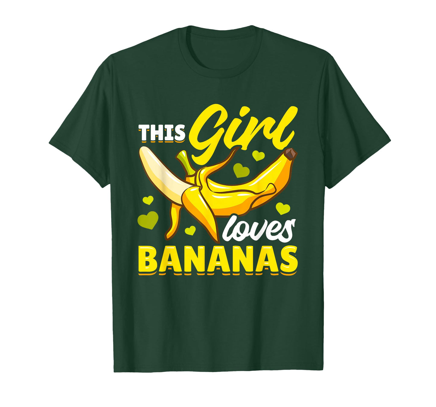 Banana Fruit - This Girl Loves Bananas T-Shirt