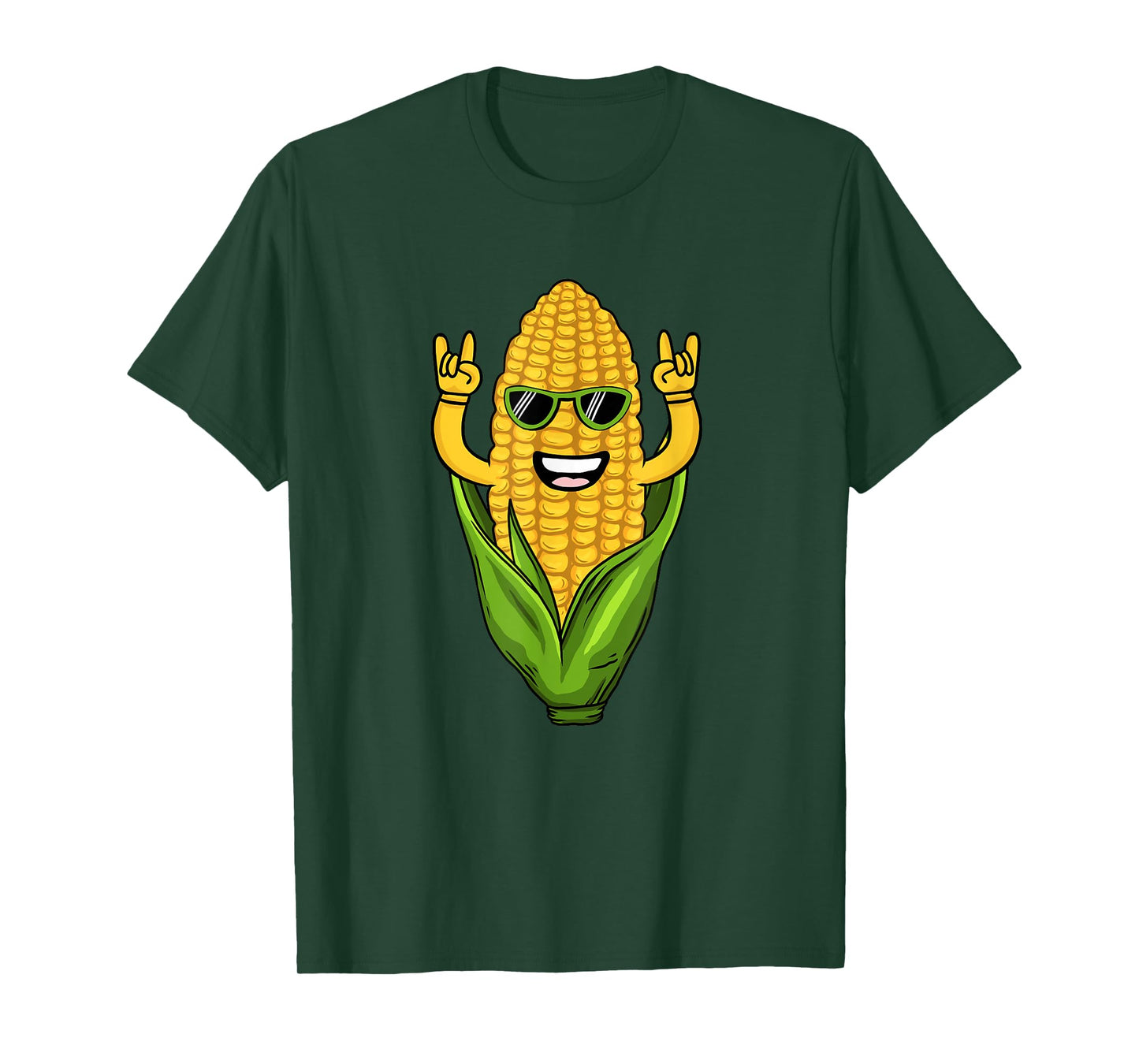 Cool Corn Art Men Women Farmer Dancing Corn On Cob Farming T-Shirt