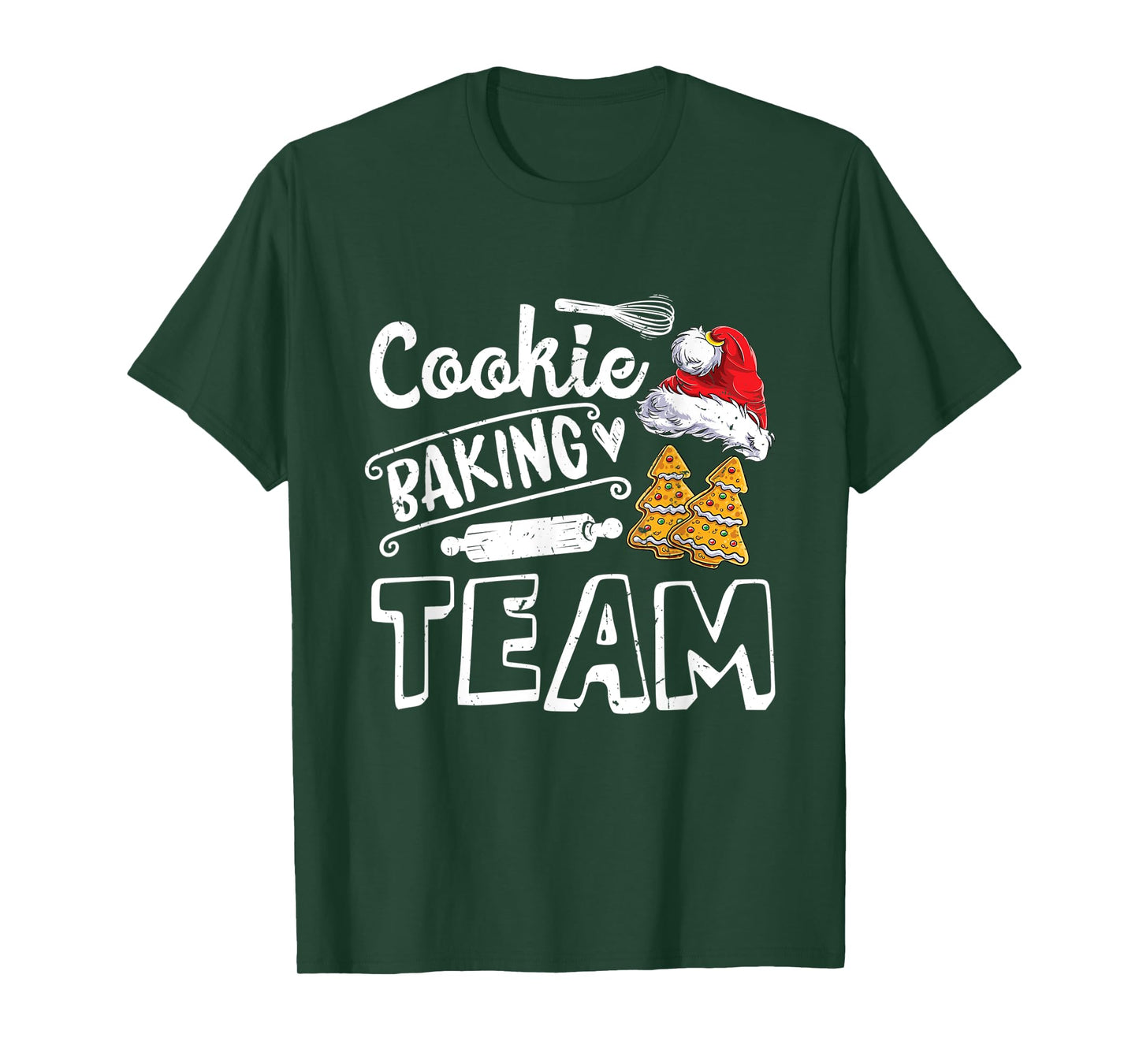 Cookie Baking Team Christmas Squad Xmas Crew m Gingerbread T-Shirt