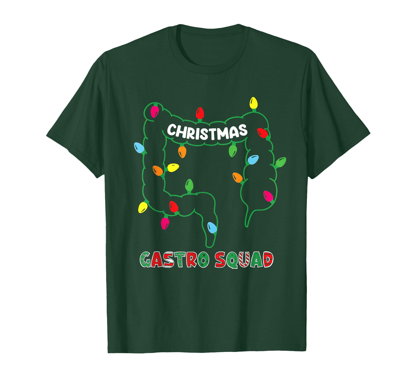 Christmas Gastro Squad Funny Doctor Nurse Holiday T-Shirt