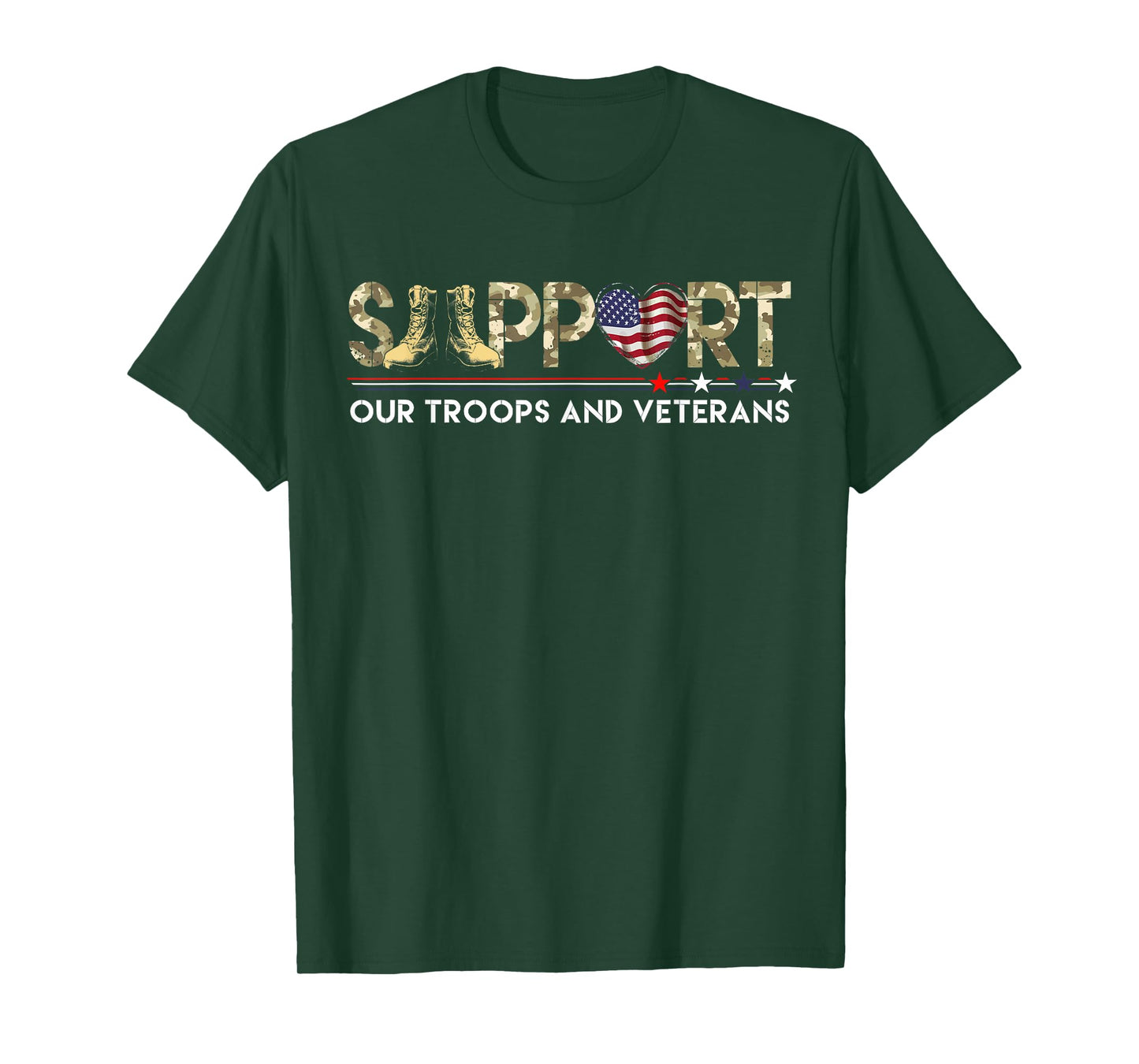 Support Our Troops Veteran's Day Support Our Troops T-Shirt