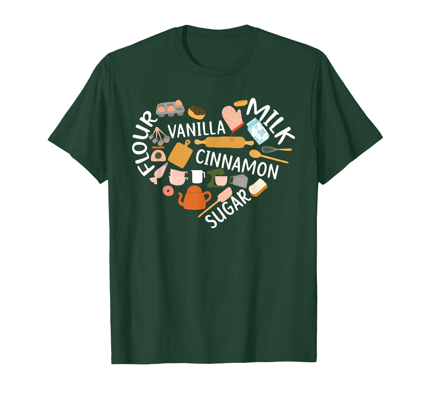 Baking Lover Pastries Confectionery Baker Bake T-Shirt
