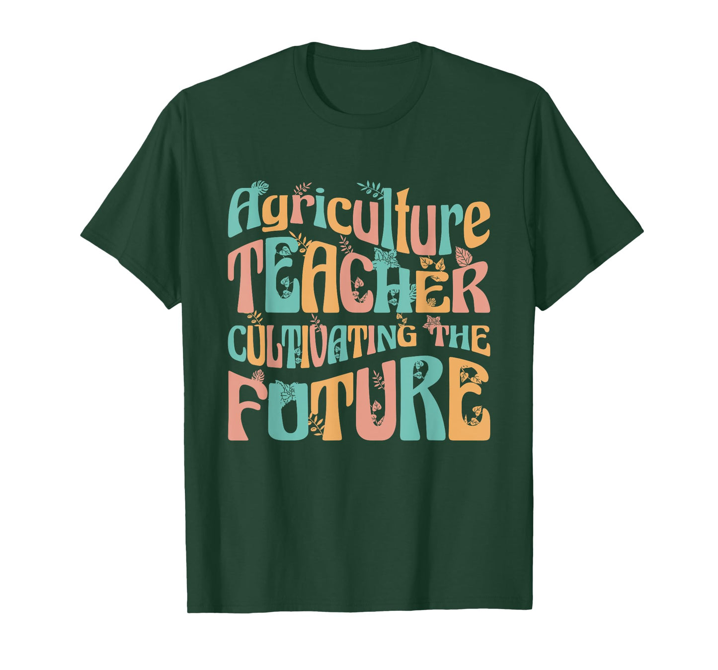 Agriculture Teacher Gifts for Men & Women Unisex-Adults T-Shirt Black Small Modern Casual with AG Teacher Design Cotton 65%, Polyester 35% Short Sleeve Crew Neck Regular Fit Lightweight Imported