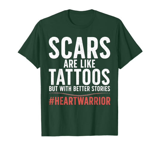 Cool Open Heart Surgery For Men Women Transplant Recovery T-Shirt