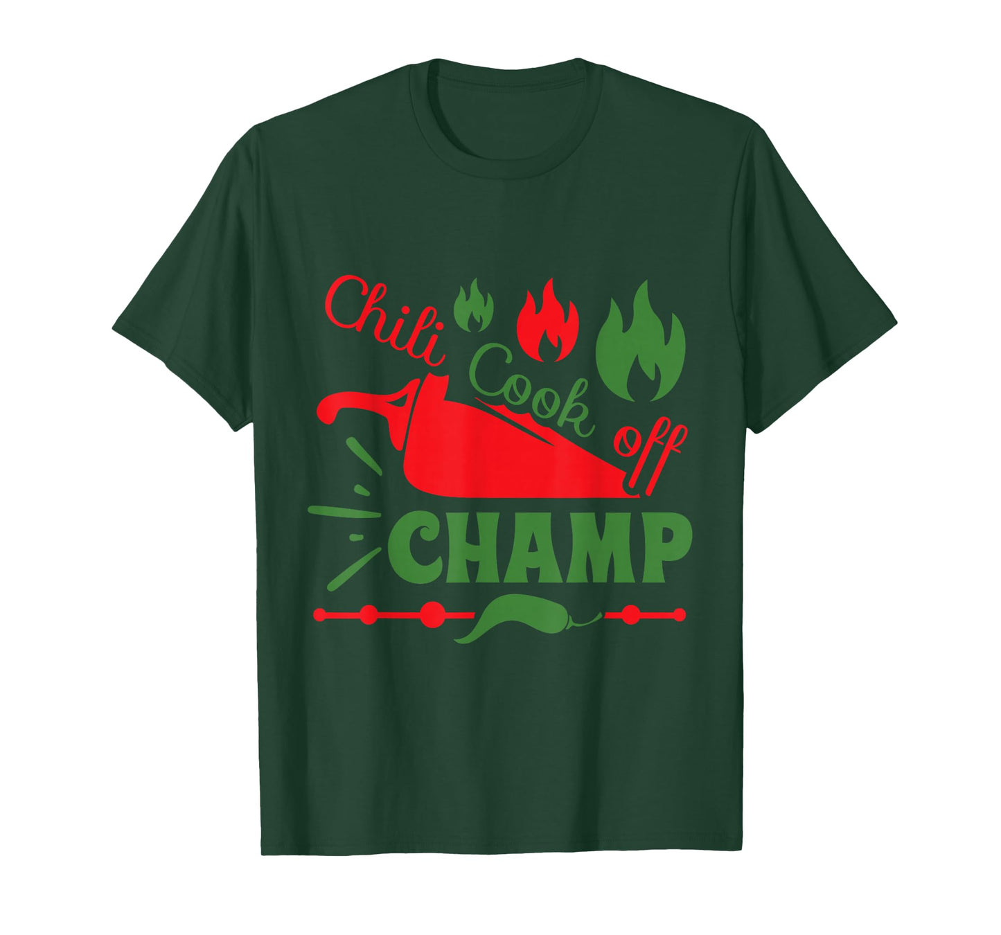 Chili Cook-Off Champ Funny Foodie Food Competition Champion T-Shirt