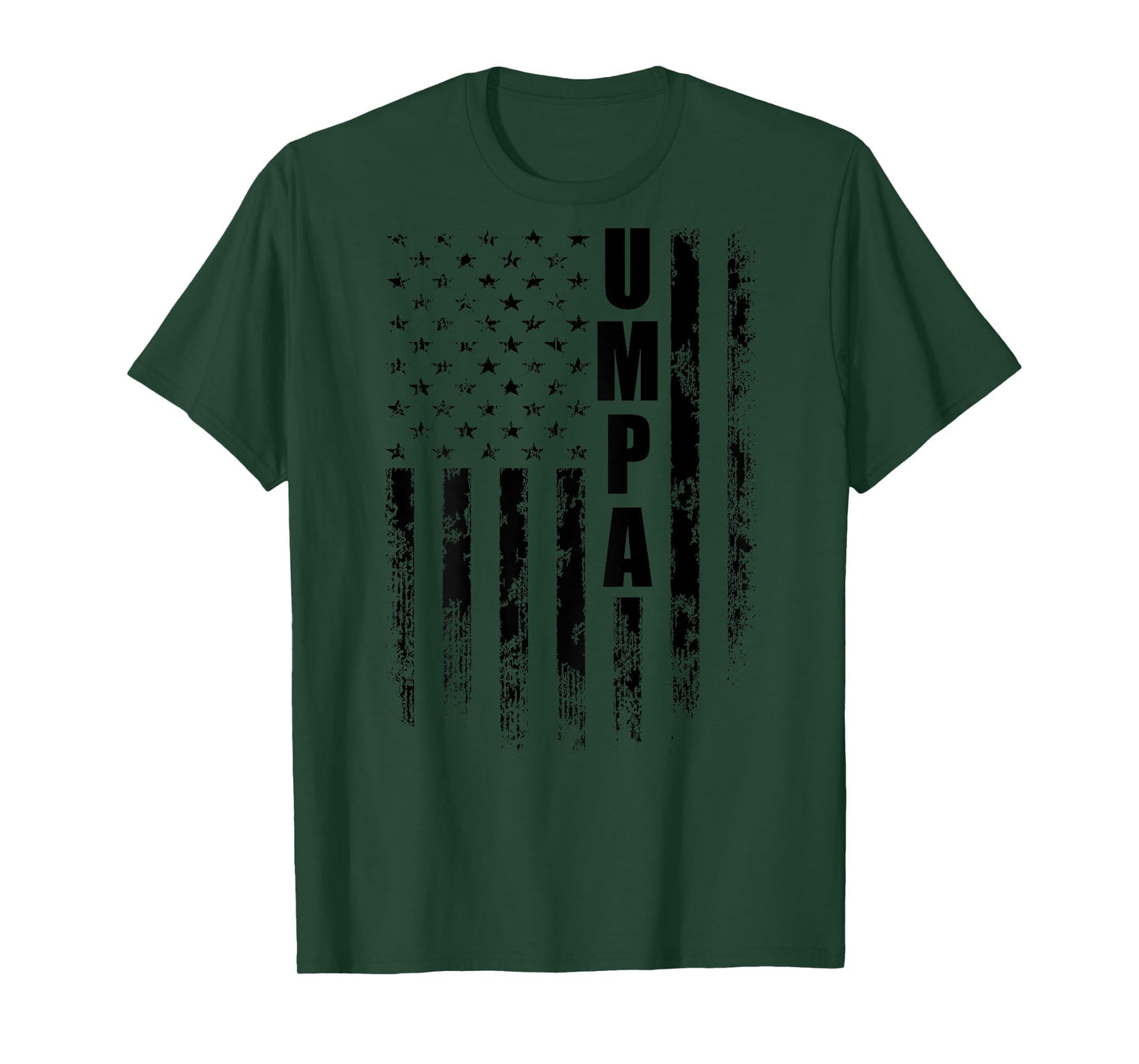 Umpa Gift America Flag Christmas Gift For Men Father'day T-Shirt