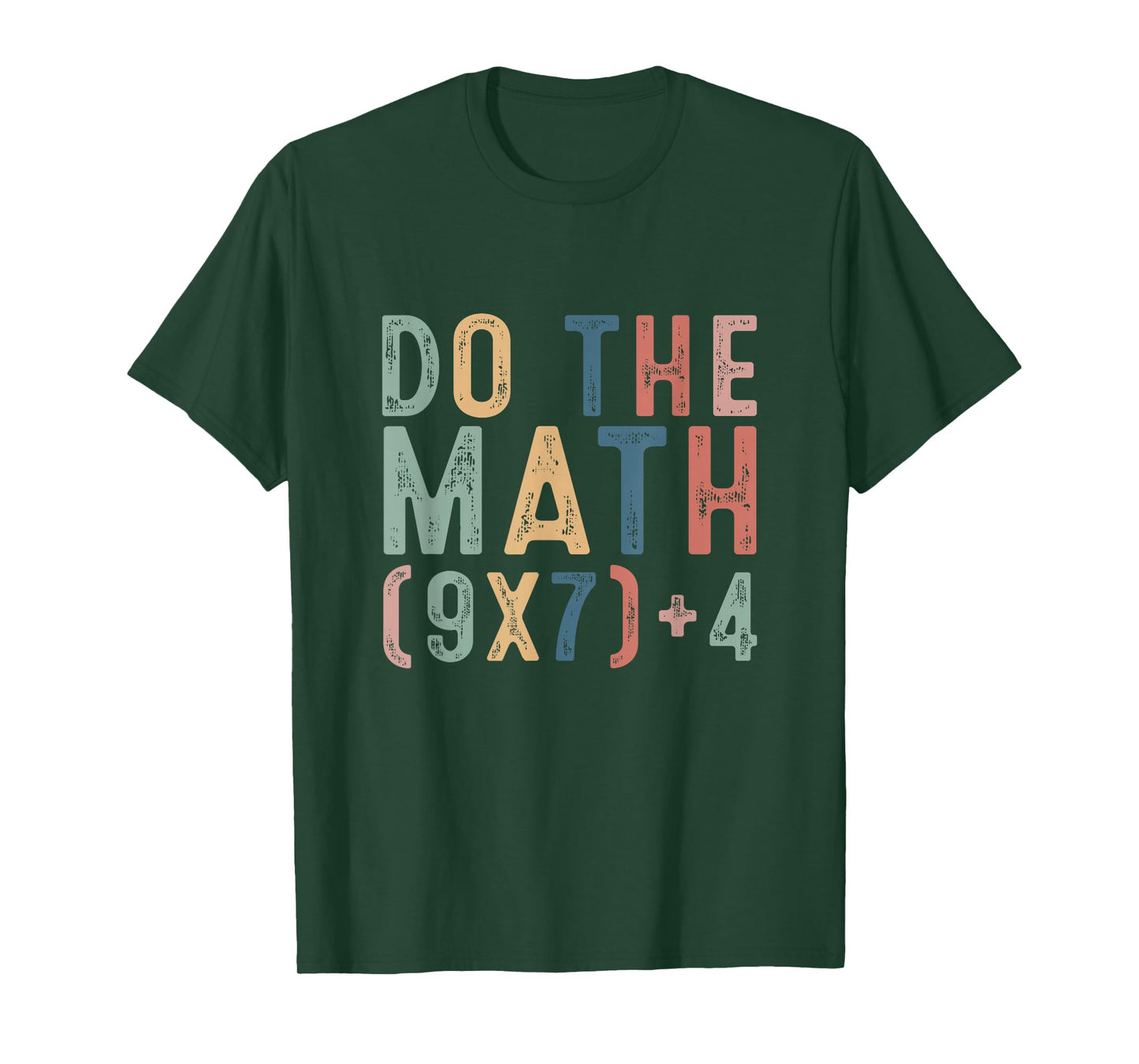Do The Math 67 Meme Funny Six Seven Men Women Teacher T-Shirt