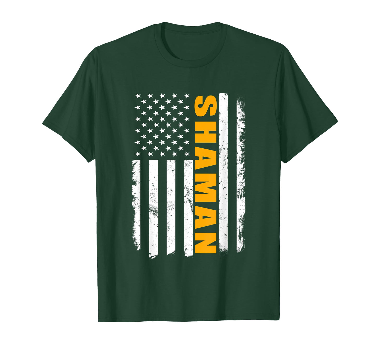 Shaman, American Flag T-Shirt