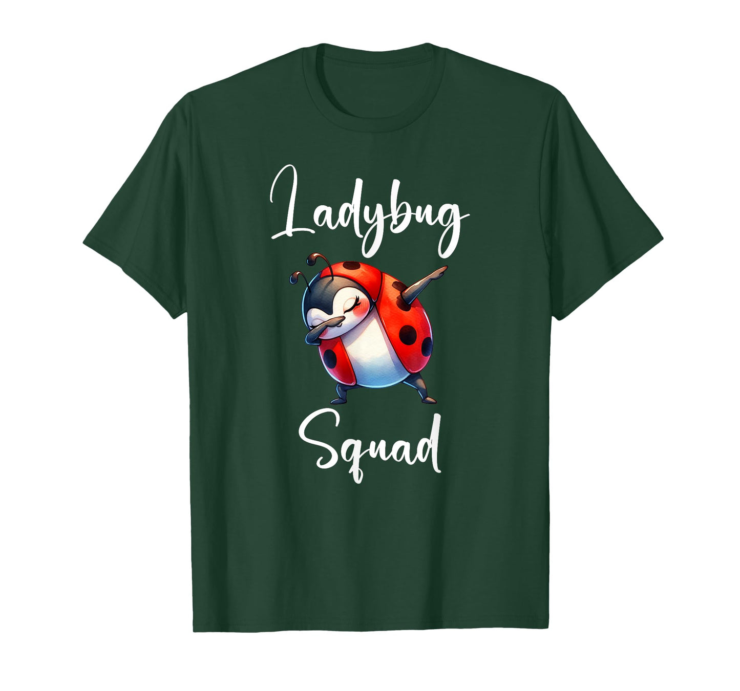 Funny Ladybug Shirt Dabbing Ladybug Squad Team Ladybug T-Shirt