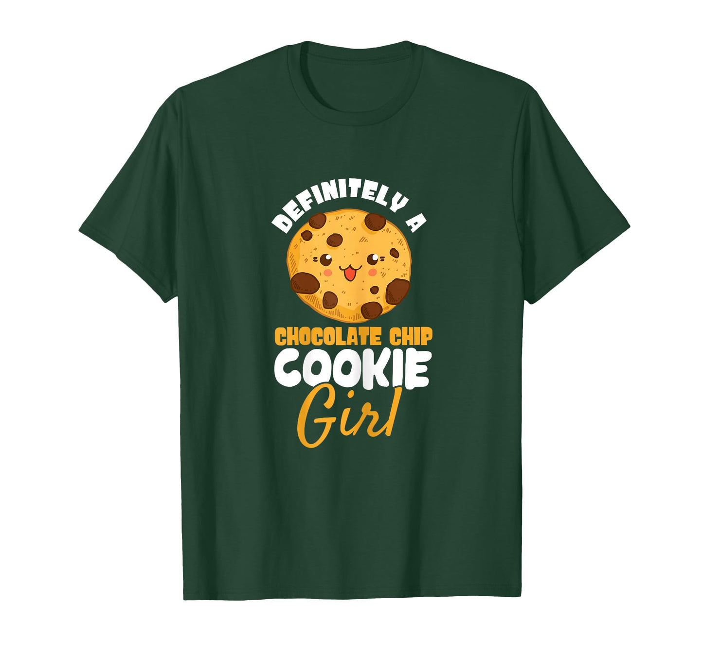 A Chocolate Chip Cookie Girl Baking Chocolate Cookie T-Shirt