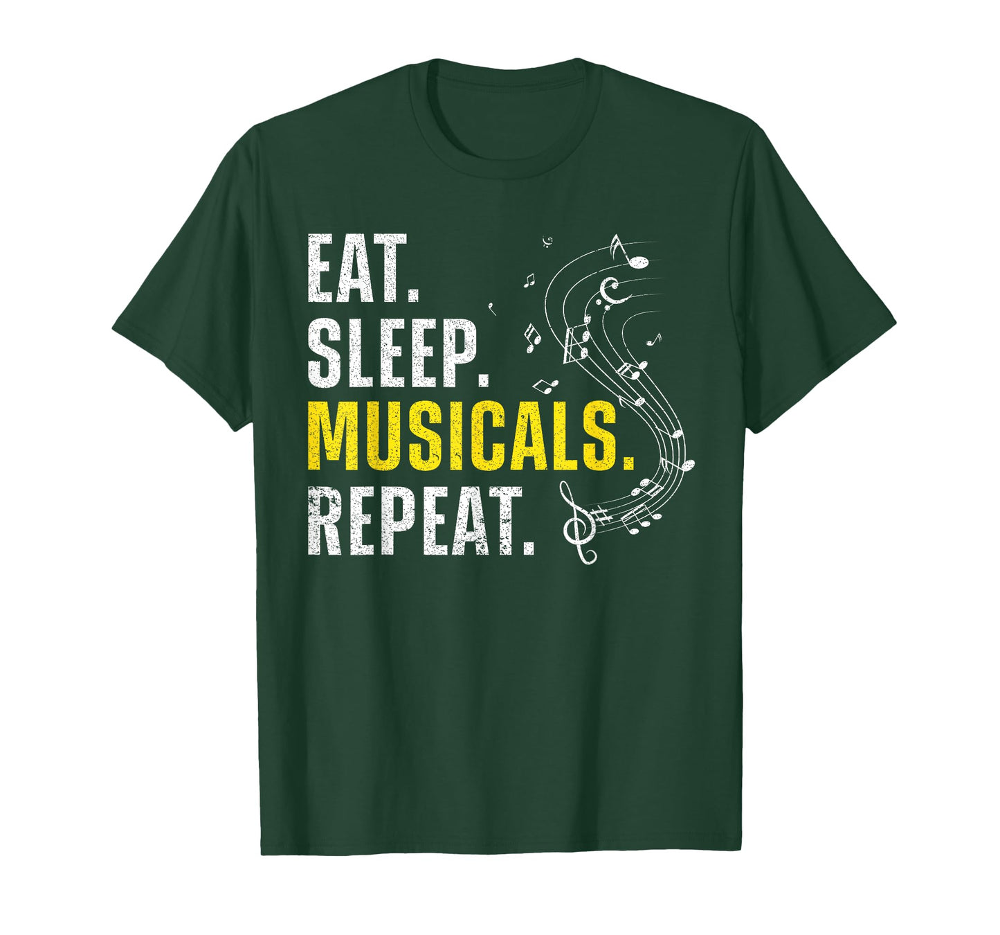Cool Musical Design For Men Women Broadway Musical Theatre T-Shirt