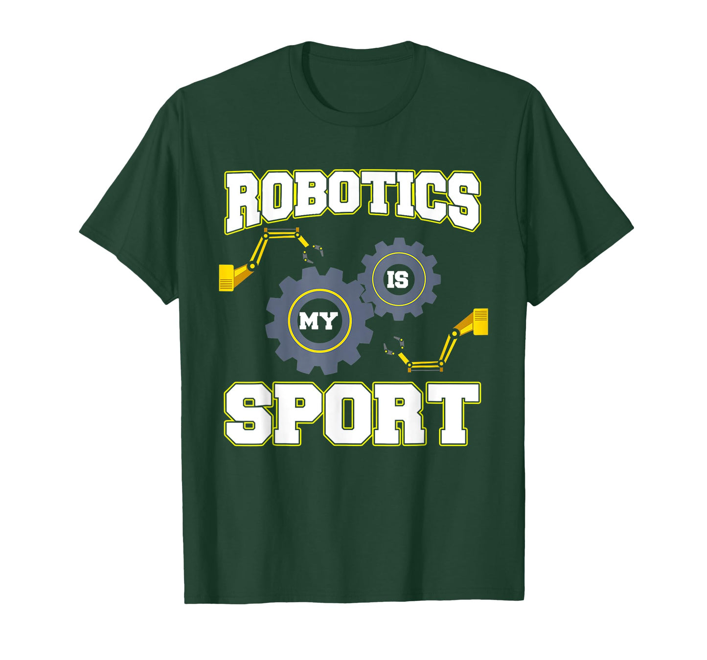 Cool Robotics Is My Sport Men Robot Engineering Programming T-Shirt