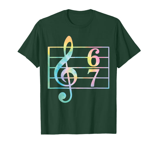 67 Music Meme Slang Six Seven Music Teacher Funny Musician T-Shirt
