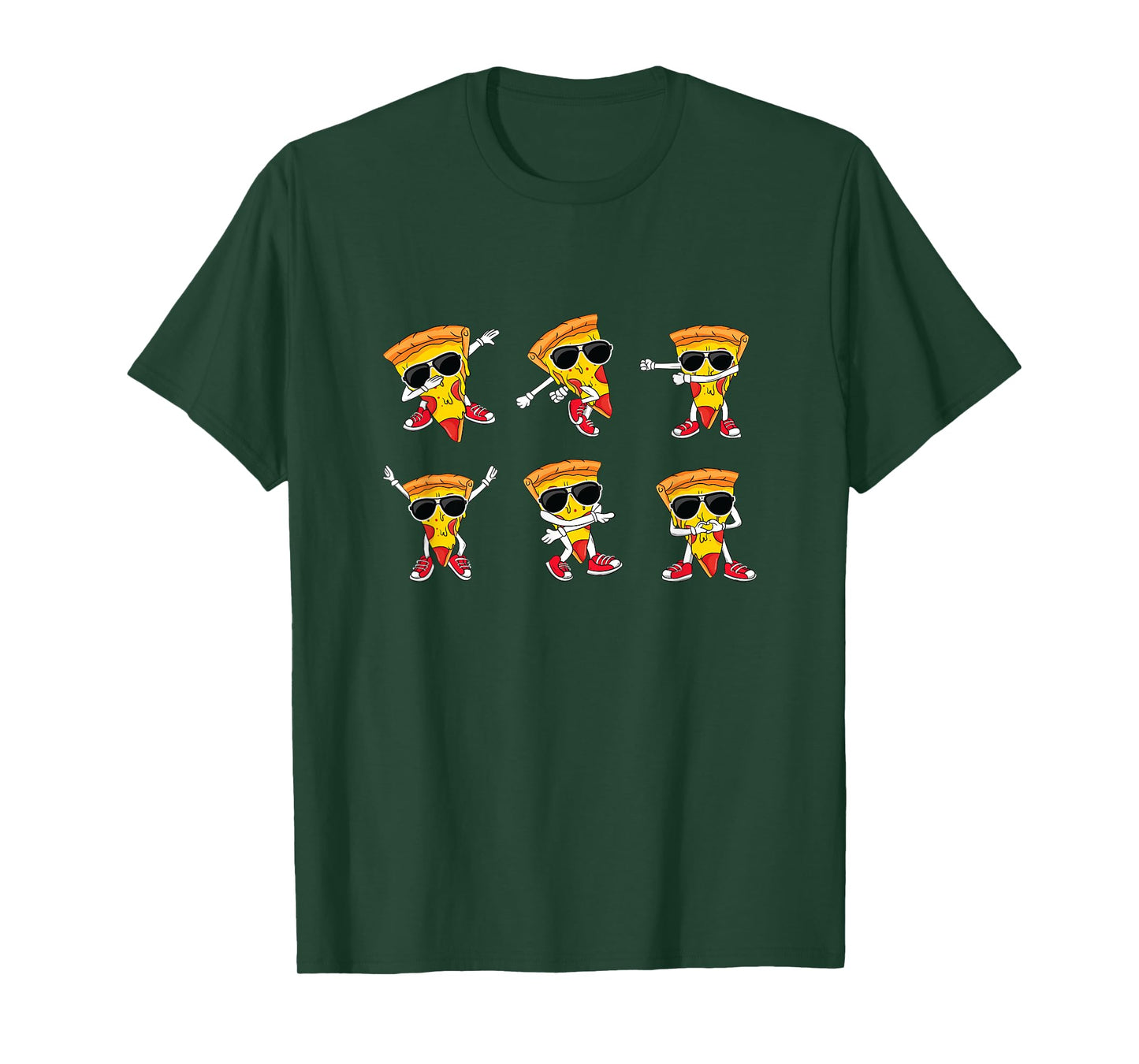 Dabbing Pizza Slice Dance Pizza Dancing Toddler Boy Pizza T-Shirt