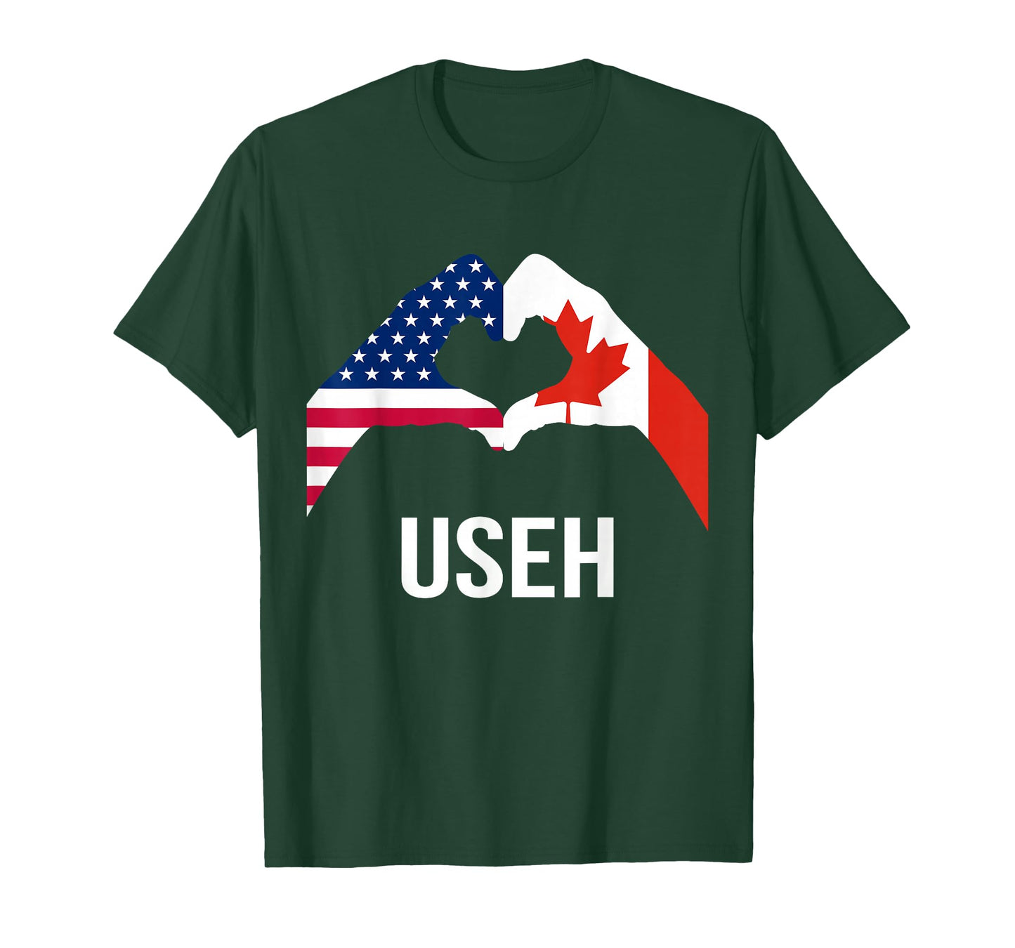 Funny Canada American Flag US EH T-Shirt