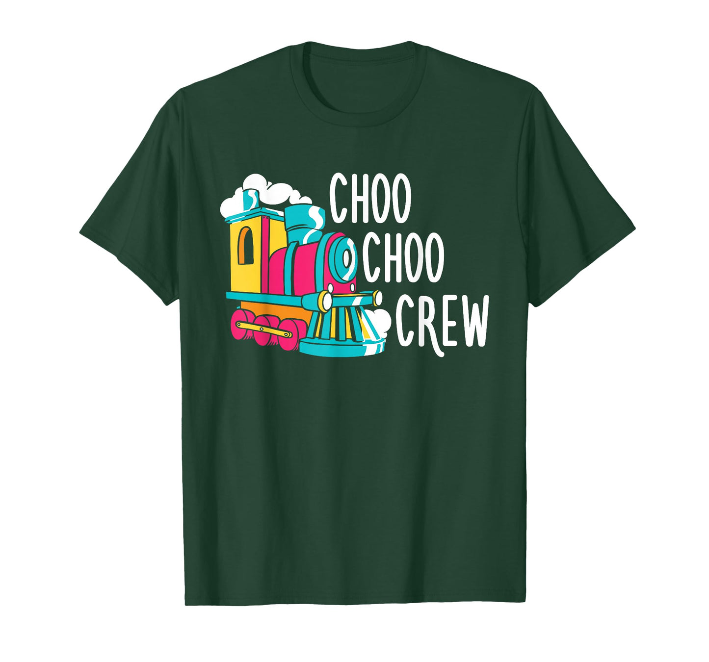 Choo Choo Crew Railway Train Birthday T-Shirt