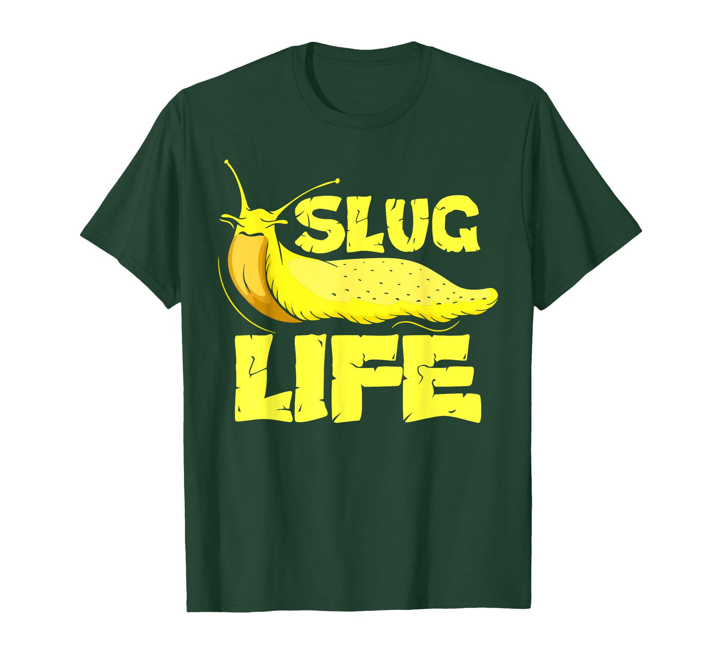 Slug Life Yellow Banana Slug Snail Lover Slug Costume Unisex T-Shirt