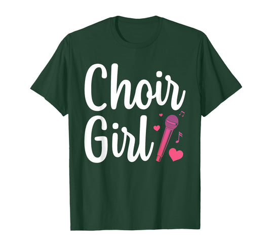 Choir Art for Girls Women Choir Singing Chorus Show Choir T-Shirt