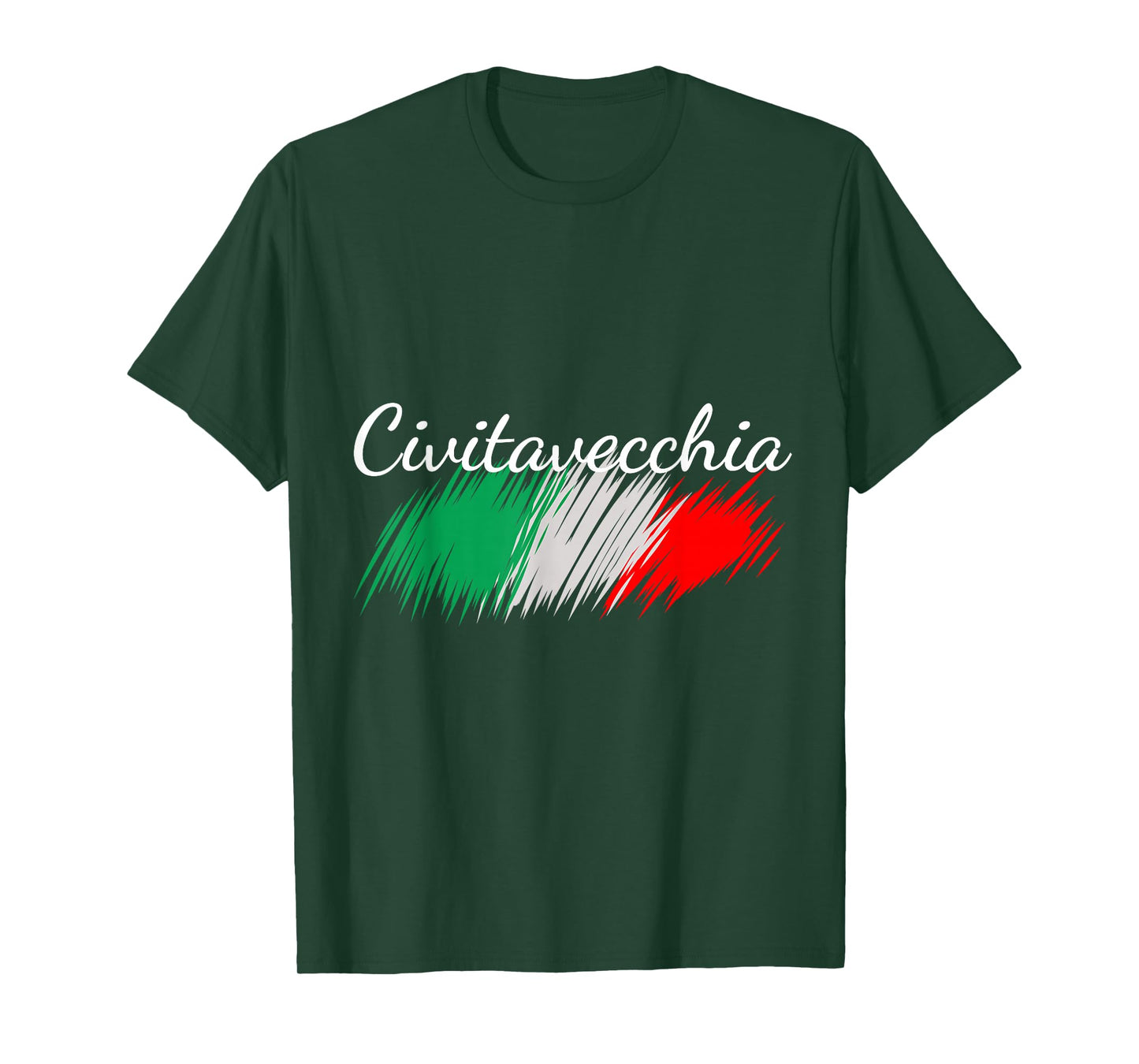 Civitavecchia Italy Flag Italia Souvenir Gift Matching T-Shirt