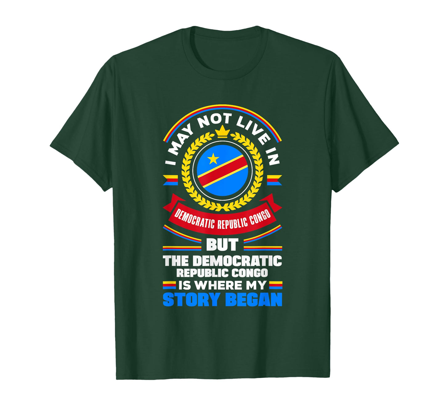 Congolese DR Congo Congolese Flag Quote T-Shirt