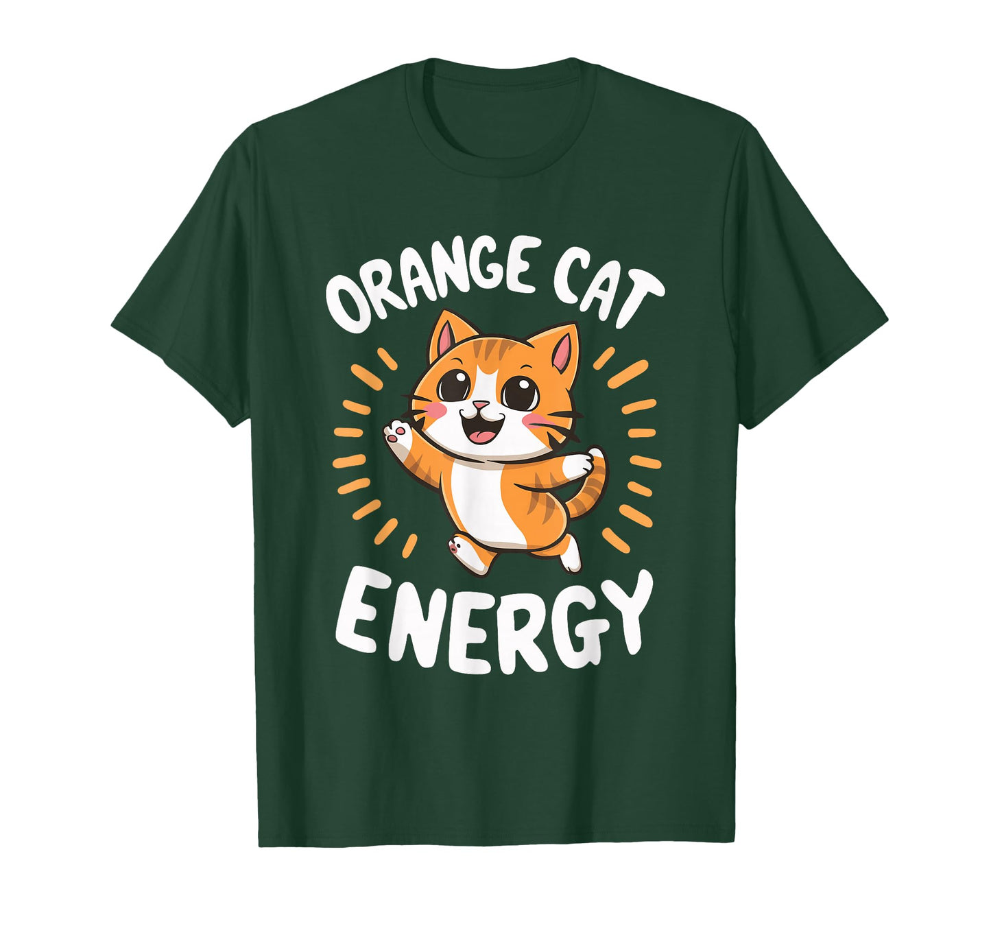 Orange Cat Energy T-Shirt