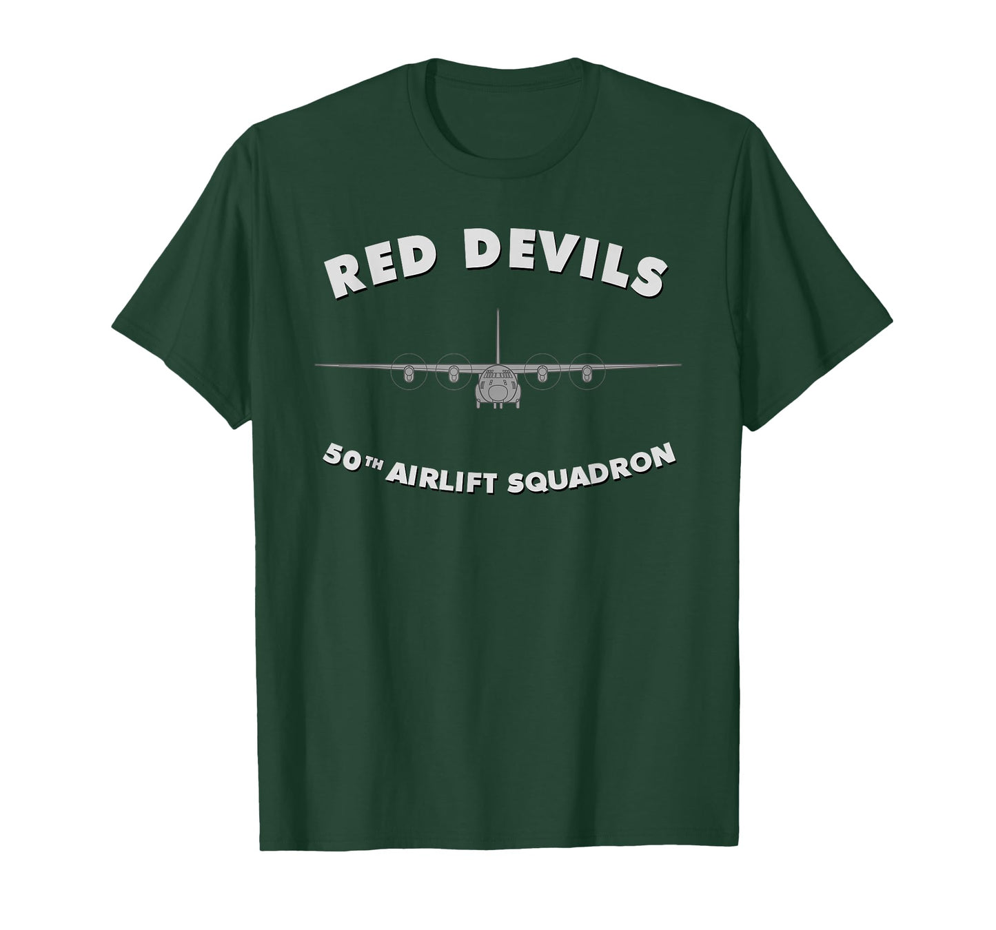 50th Airlift Squadron Red Devils T-Shirt