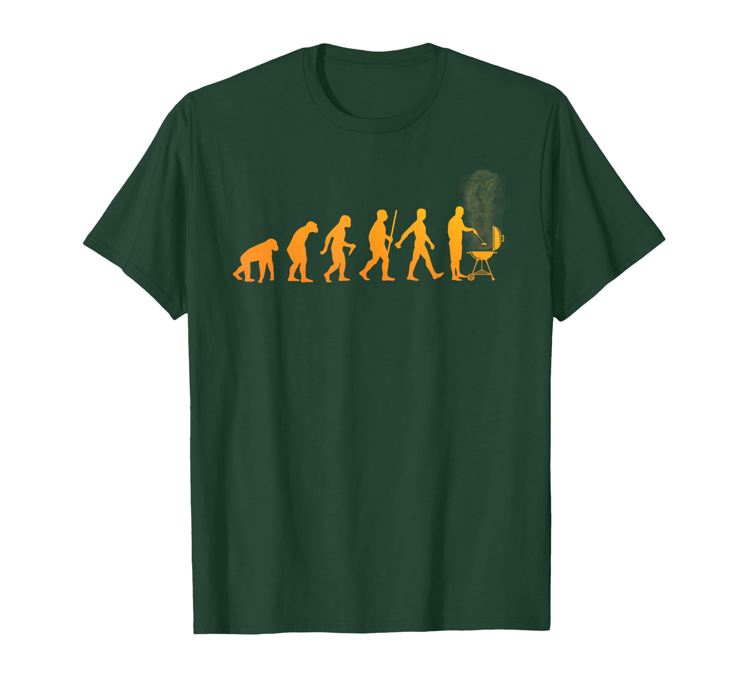 Cool BBQ Grilling Design for Men Women Barbecue Meat Smoker T-Shirt