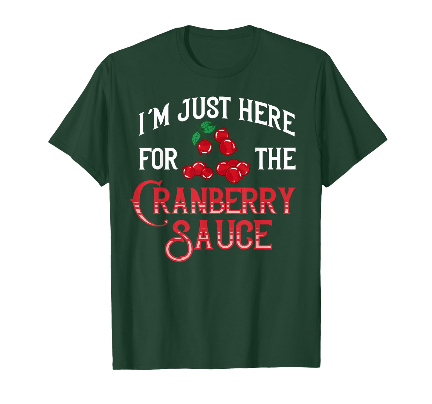 Cranberry Sauce Recipe Relish Canned Jellied Sugar Berry T-Shirt