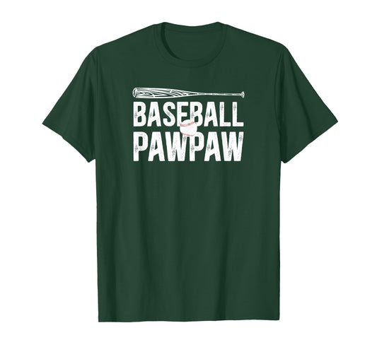 Baseball Pawpaw Proud Grandpa Pawpaw Of A Baseball Player T-Shirt