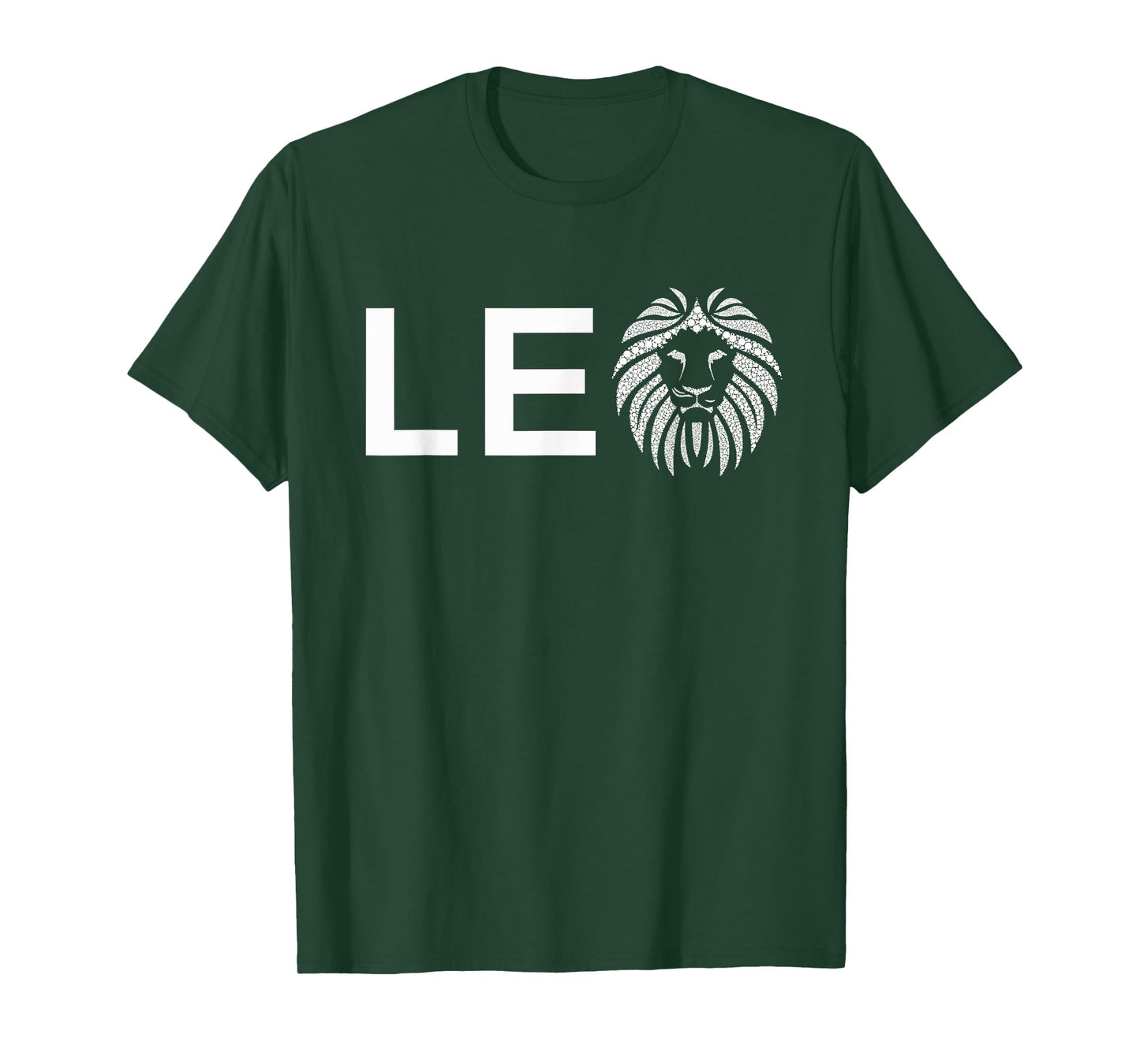 Leo Lion T-Shirt for August and July Birthday Gift T-Shirt