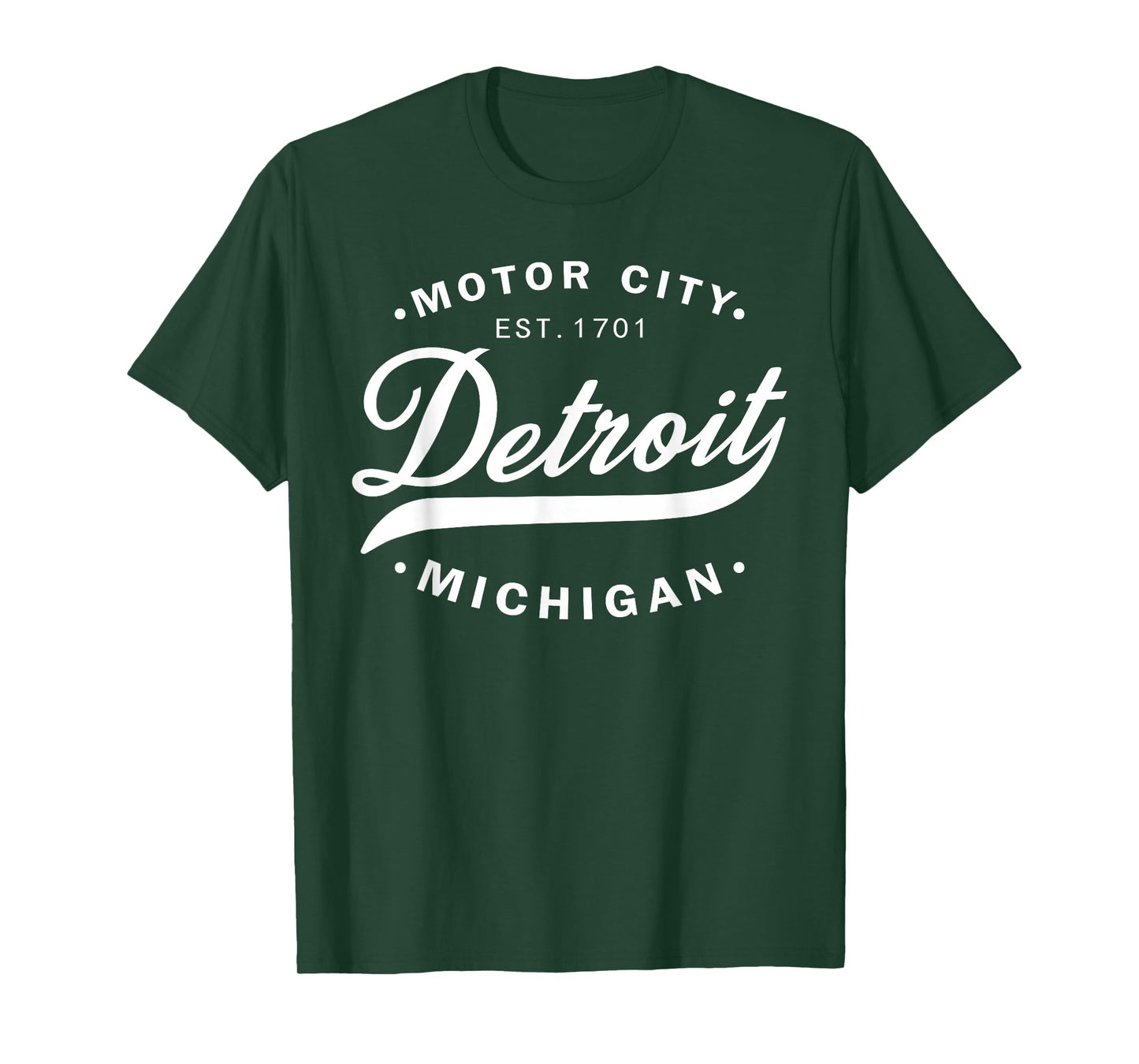 Classic Michiganians Vintage Detroit Motor City Michigan MI T-Shirt