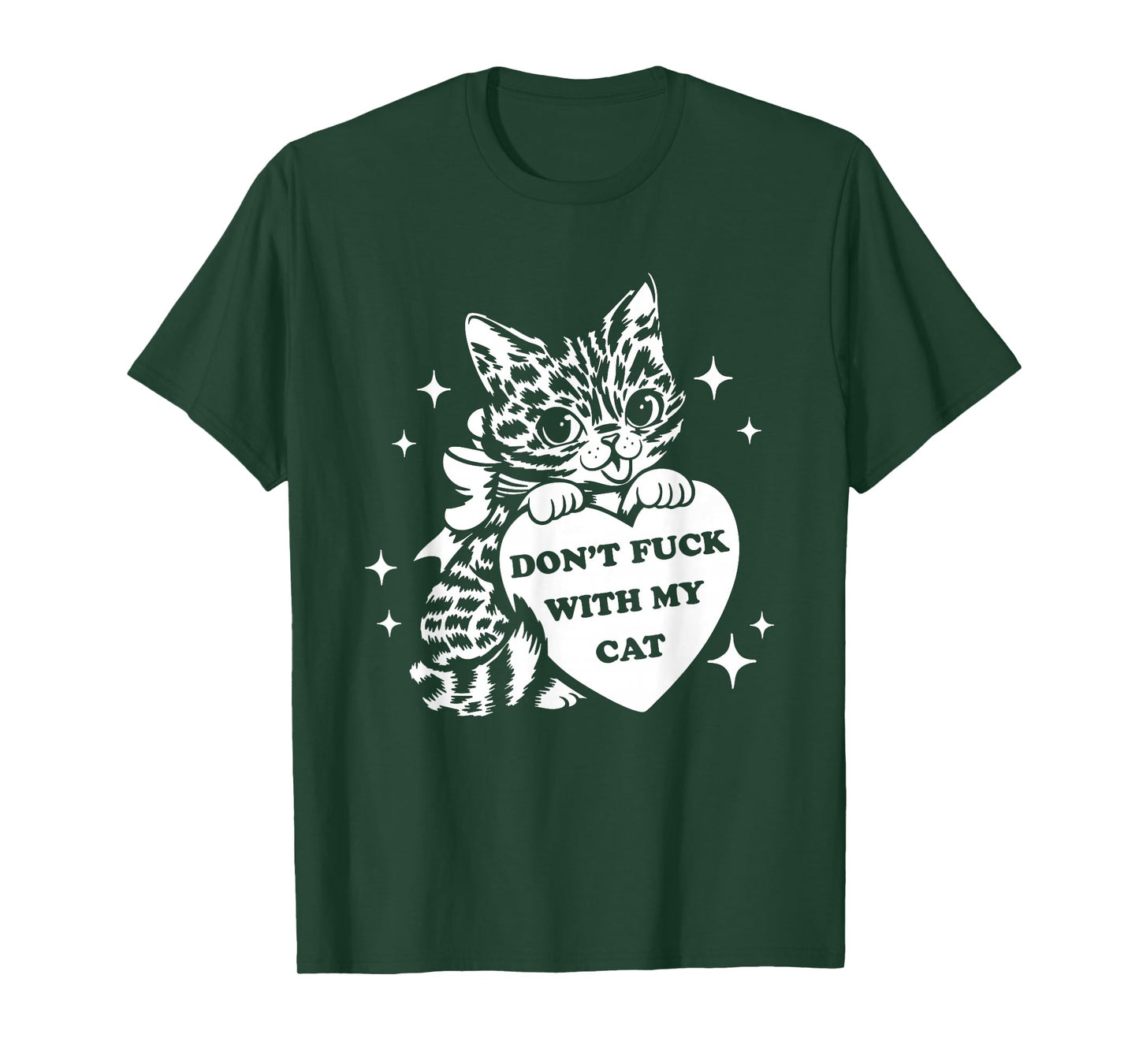 Don't Fuck With My Cat Heart T-Shirt