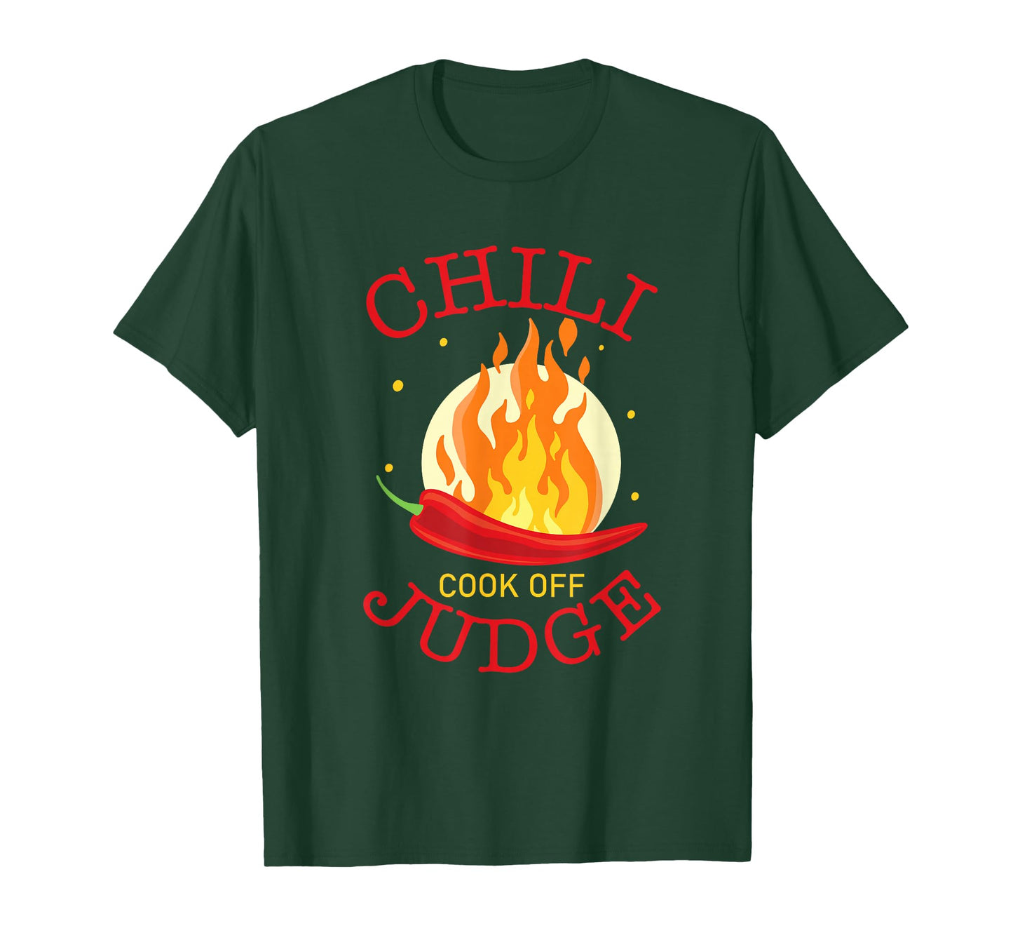 Chili Cook Off Judge Red Chili T-Shirt